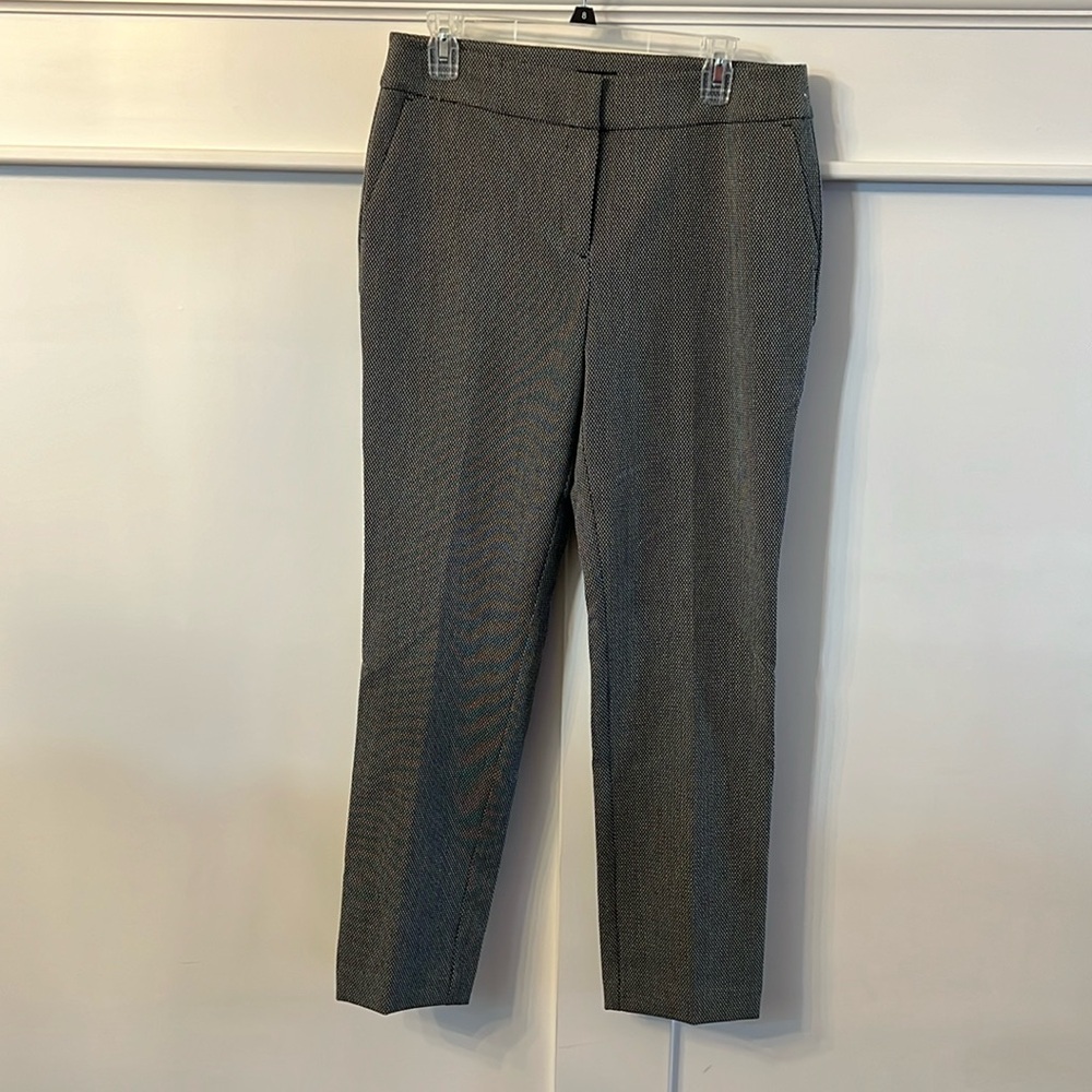 NWOT Ann Taylor black and white pants
